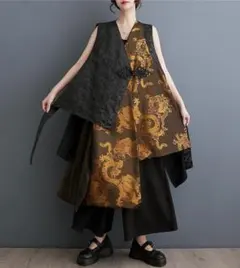 【ラス１】大きいサイズ レディース ベスト　ジレ　春夏 秋 新品 ⭐