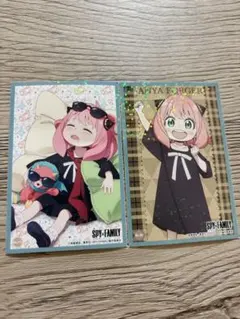 SPY×FAMILY スパイファミリー アーニャ シール 人気 キラ レア ホロ