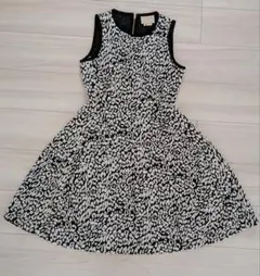 kate spade レオパードプリント ワンピース XS