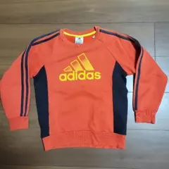 adidas オレンジ トレーナー 130cm