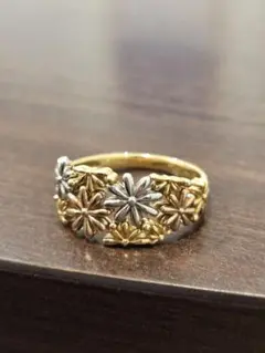 ⭐コンビ⭐お花リング⭐