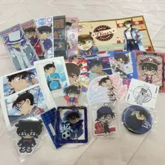 名探偵コナン 江戸川コナン　アクリルキーホルダー 缶バッジ ステッカー