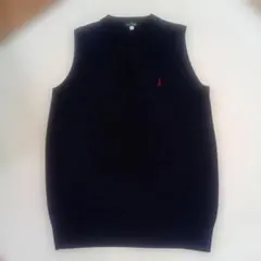 EAST BOYイーストボーイ ネイビー Vネック スクールベスト L