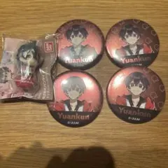 カラフルピーチゆあんくん缶バッジ