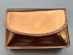 ORTENSIA 三つ折り財布 ブロンズ イタリア製 和光購入のサムネイル