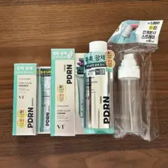 韓国ダイソー　大人気VT PDRNシリーズ　3点セット+スプレーボトル新品未使用