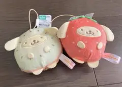 サンリオ フルーツきぐるみマスコット いちご キウイ ポムポムプリン