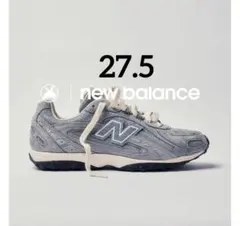 バスケットケース ニューバランス 204L グレー 27.5