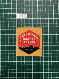 防水ステッカー　パタゴニア　36