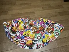 JAM キティちゃん　リバーシブル　スカート 130 ③