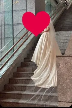 FINE BLOOM シンプルウェディングベール 400cm 4m