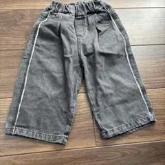 韓国子供服 キッズデニム 韓国子ども服 ワイドデニムパンツ