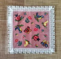 【新品】フェイラー 近沢レース コラボ ハンカチ ハイジ