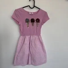 GAP　チェックワンピース