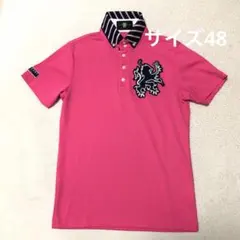 VIVA HEART ビバハート 半袖 ポロシャツ ゴルフウェア　サイズ48