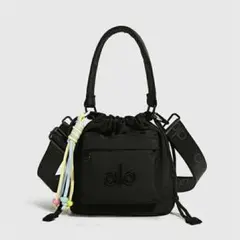 t*.様 訳ありalo yogaショルダーバッグ 2点セット ブラック alo yoga 2way ショルダーバッグ ブラック - メルカリ