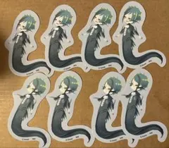 ツイステ展　ジェイド　フロイド フレークステッカーセット