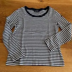 ル ミノア/ボーダーカットソー 長袖 ロンT