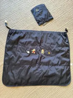 ファミリア　ネイビー おくるみ・ブランケット