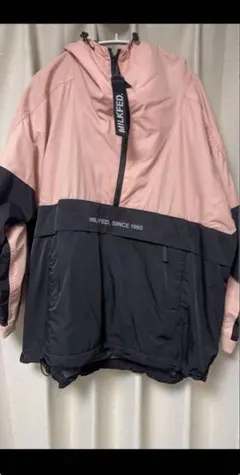 MILKFED マウンテンパーカー　ピンク*ブラック