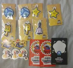 スーパーマリオブラザーズ ワンダー キーチェーン・ステッカーセット