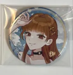 カラフルピーチ　えと　缶バッジ　ひらかたぱーく