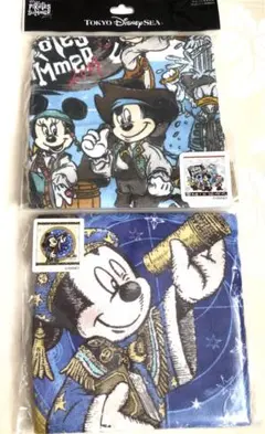 東京ディズニーシー ウオッシュタオル 2点セット