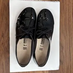 美品　BIRKENSTOCK ビルケン　ソーンダース　スウェード　37 黒 BIRKENSTOCK（ビルケンシュトック） サンダル メンズ レディース