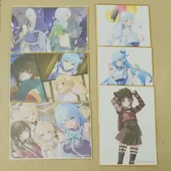 ぬきたし ポストカード 描き下ろし 全種類 コンプ 特典 限定 非売品 