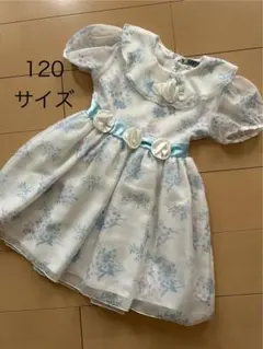 120サイズ 花柄ドレス