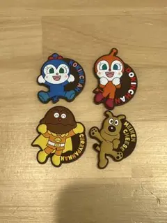 アンパンマン キャラクター マグネット 4個セット　ガチャガチャ