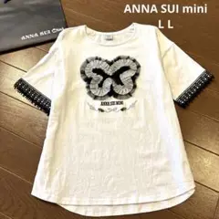 アナスイミニ★ネット完売品★蝶々モチーフTシャツ★今季購入145-155cm