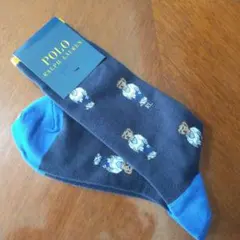 Polo Ralph Lauren ベア柄ソックス ネイビー