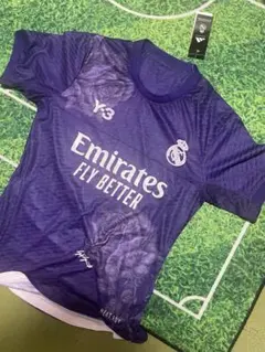 【正規品・新品未使用】レアルマドリード　y-3 オーセンティック　ユニフォーム レアルマドリードY-3 4th オーセンティック