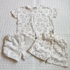 miffy ミッフィー　Tシャツ・ショートパンツセット　セットアップ　90cm