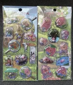 こびとづかん　カプセルシール　2セット