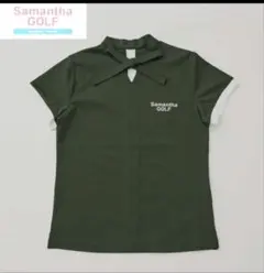 Samantha GOLF レディース 半袖シャツ グリーン Samantha GOLF レディース 半袖シャツ グリーン - メルカリ
