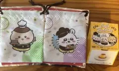 (おまけ付)ココス COCO'S ちいかわ 巾着 モモンガ　くりまんじゅう