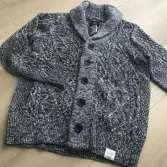 【送料込】新品ケーブル編みニットカーディガン AZUL by moussy