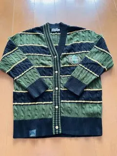 ☆ハリー・ポッター ケーブルニットカーディガン　スリザリン