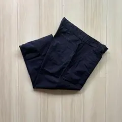70s usnavy ユーティリティ トラウザーズ アルミ ストレート W35 
