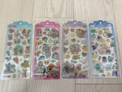 ドロップジェリーシール　正規品　4枚セット　サンリオ　トムとジェリー　パワパフ