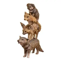 8☆ はしもとみおのブレーメンの音楽隊彫ってみた　犬の音楽隊　1種