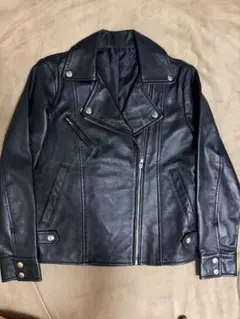 JTP 羊革 レザージャケット ダブルライダーズ 黒 日本 vintage 美のサムネイル