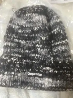 Supreme ニット帽 ブラック・ホワイト
