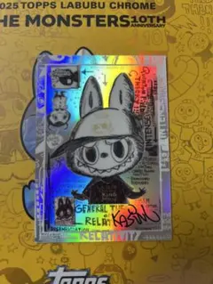 Topps Labubu CHROME MONSTERS ラブブ　 #01