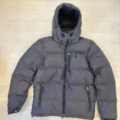 ポロ・ラルフ・ローレン グレー ダウンコート