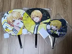【新品未開封】AMPTAK×COLORS あっきぃ うちわ 3点セット