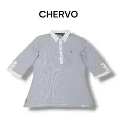 CHERVO★レディースゴルフウェア★七分袖シャツ★T91405