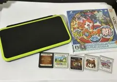 ニンテンドー New 2DS LL ライム ブラック 本体 ソフト付き ジャンク